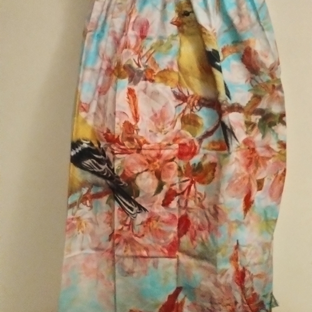 Springtime Birds Two-piece Pants Set - Picture 3 of 8